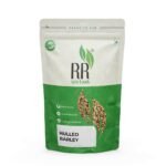 R R AGRO FOODS Naturally Processed Hulled Barley 100 GM | Barley Without Husk | Hulled Jou Seeds | Jav Pack of 1 - Fast UK Delivery
