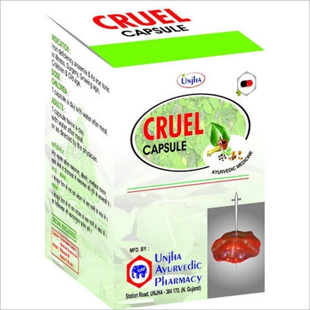 uk61zvy2DAHL-1.jpg UNJHA CRUEL CAPSULES 30 CAPS - Image 1