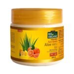 INDUS VALLEY Bio Organic Sun Guard Aloe Vera Gel With Lemon & Orange For Ultimate Refreshing Feel (175ml) - Fast UK Delivery