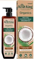 Kesh King Organics Organic Coconut Milk Shampoo, Advanced Hydration for Dry Hair - Fast UK Delivery