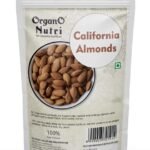 OrganoNutri Premium California Almonds 400g Pack | Premium Badam Giri | High in Fiber & Boost Immunity | Real Nuts | Whole Natural Badam - Fast UK Delivery