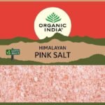 Organic India Pink Rock Salt, 1Kg Pouch - Fast UK Delivery