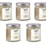 Natureland Organics Cashew 200 gm (Pack of 5)- Premium Whole Cashew, Value Pack - Fast UK Delivery