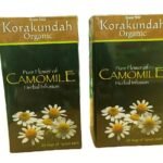 KORAKUNDAH Organic Camomile Herbal Infusion | 25 Dip Bags of 1 gram each | Pack of 2 | Total 50 g | Korakundah Organic Tea| Chamraj Nilgiri TeA - Fast UK Delivery