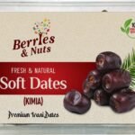 Berries And Nuts Soft Dates Kimia Dates (Khajur) 1Kg| 500 Grams 2 Box |Fresh Mazafati Dates 100% Natural Soft Kimia Khajoor - Fast UK Delivery