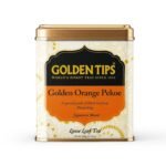 Golden Tips Orange Pekoe Black Tea Loose Leaves Tin can (100 Gram, 50 cups) - Fast UK Delivery
