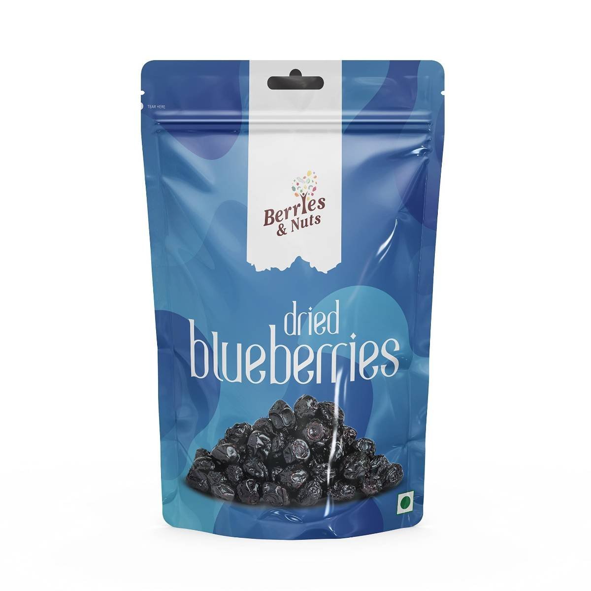 uk71028Qdv7GL-1-1.jpg Berries and Nuts Dried Blueberries 200 Grams | Dried Fruits, Immunity Booster, Vitamins Rich, Vegan, Preservative Free | 1 Pack 200 Grams - Fast UK Delivery - Image 1