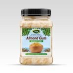 Thanjai Natural 1kg Almond Gum | Badam Pisin | Badam Gum, Premium Best 1st Quality Pure 100% Natural (500g Jar x 2) - Fast UK Delivery