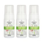 Ayouthveda Deep Clean Foaming Wash |Reduces Pigmentation, Combats Dark Spots| Refreshing Blend of Indian Madder, Garcinia & Pomegranate | Everyday Face Wash for Men & Women (Pack of 3;100ml each) - Fast UK Delivery