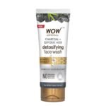 WOW Skin Science Wow Activated Charcoal Infused With Activated Charcoal Beads No Parabens & Sulphate Face Wash (100Ml) - Fast UK Delivery