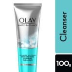 Olay White Radiance Advanced Whitening, Fairness Brightening Foaming Face Wash Cleanser, 100g - Fast UK Delivery