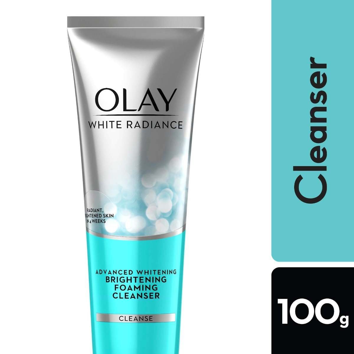 uk710pyKEq65L-1-1.jpg Olay White Radiance Advanced Whitening, Fairness Brightening Foaming Face Wash Cleanser, 100g - Fast UK Delivery - Image 1