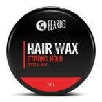 Beardo Stronghold Hair Wax, 100 gm | Crystal Hair Wax | Hair Wax Men | Styling Wax | Glossy Finish | Shine | Strong Hold | Hair Wax - Fast UK Delivery