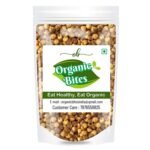 Organic Bites Roasted Chana (Desi Chana) Unsalted -500 gm - Fast UK Delivery