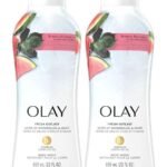 Olay Fresh Outlast Notes of Watermelon & Agave Body Wash, 22 fl oz/650ml (ONLY 1 PCS) - Fast UK Delivery