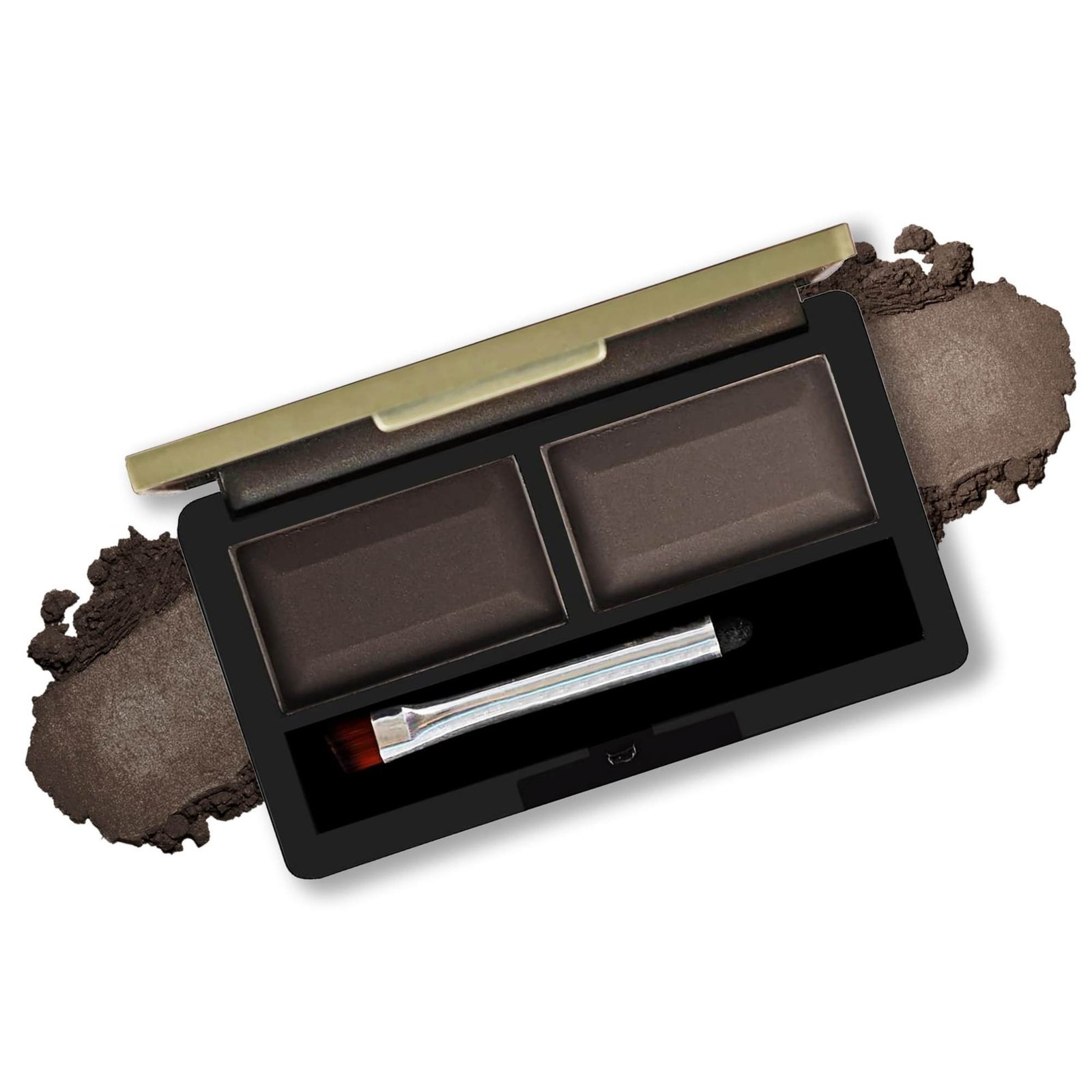 uk711qPhCVrfL-1-1.jpg FASHION COLOUR Dual Eyebrow Powder Kit | Powder With Brush | Long-Lasting | Natual Looking Brows | Rich Color Payoff | Shaped & Defined Brows | Available in 2 Shades | Waterproof and smudgeproof | Brown | 8gm - Fast UK Delivery - Image 1