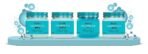 DR.RASHEL PACK OF 4 (SCRUB, GEL, CREAM & FACEPACK) (HYALURONIC ACID) - Fast UK Delivery