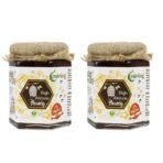 Nutriorg Certified Organic High Altitude Honey 250g (Pack of 2) | 100% Pure, Unadulterated, and NMR Approved | Raw Himalayan Honey for Weight Management, Energy Boost & Immunity | No Added Sugar | Natural Sweetener - Fast UK Delivery
