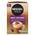 Nescafe Gold Double Choc Mocha Powder Pouch, 184 gram, Bag - Fast UK Delivery