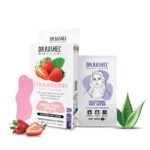 DR.Rashel Strawberry Nose Strips For Pore Cleansing | Nose Pore Strips For Painless Blackheads Removal | Instant Blackhead Remover Strips for Nose | 20 PCS(10 Stips & 10 Wipes) - Fast UK Delivery