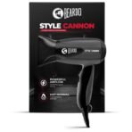 Beardo Style Cannon Hair Dryer | Powerful 1000W airflow | Thermo Protect Technology with 2 Tempreature Settings | Precise styling with special concentrator nozzle | Hair Dryer for men - Fast UK Delivery