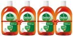 Dettol Antiseptic Liquid for First Aid, Surface Disinfection and Personal Hygiene, 550ml (Pack of 4) - Fast UK Delivery