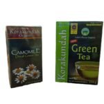 KORAKUNDAH Decaf Green Tea Dip Tea 25 g | KORAKUNDAH Organic Green Tea 250 g | Pack of 2 | Total 275 g | India's Finest Chamraj Nilgiri Tea - Fast UK Delivery