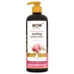 WOW Skin Science Himalayan Rose Body Lotion For Light Hydration - Normal To Oily Skin - with Rose Water, Beetroot Extract - 400mL - Fast UK Delivery