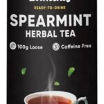 True Elements Spearmint Tea 100g - Natural Herbal Tea | Caffeine Free | Calming Tea for Relaxation | Stress Relief | Helps in PCOS & PCOD - Fast UK Delivery