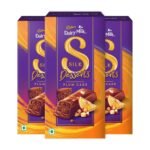 Cadbury Dairy Milk Silk Desserts Plum Cake Chocolate Bar, 70 Grams (Pack of 3) - Fast UK Delivery