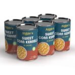 Abbie's Sweet Corn Kernels, 400g (Set of 6) - Fast UK Delivery
