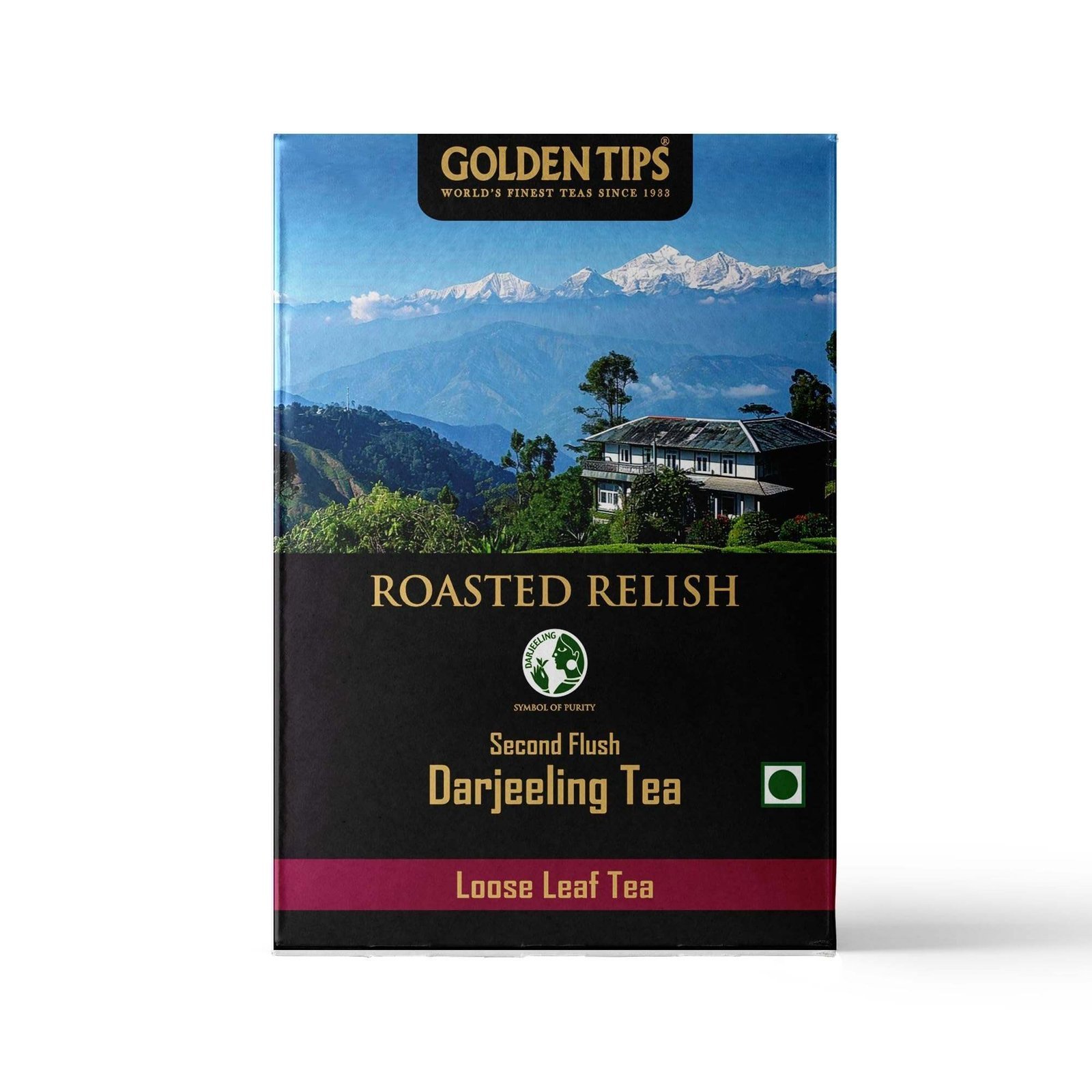 uk714auBqiSdL-1-1.jpg Golden Tips Roasted Relish Second Flush Darjeeling Black Tea Loose Leaves (100gm- 50 Cups) - Fast UK Delivery - Image 1