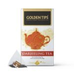 Golden Tips Darjeeling Pyramid Black Tea bag (20 Tea Bags, 40 Grams) - Fast UK Delivery