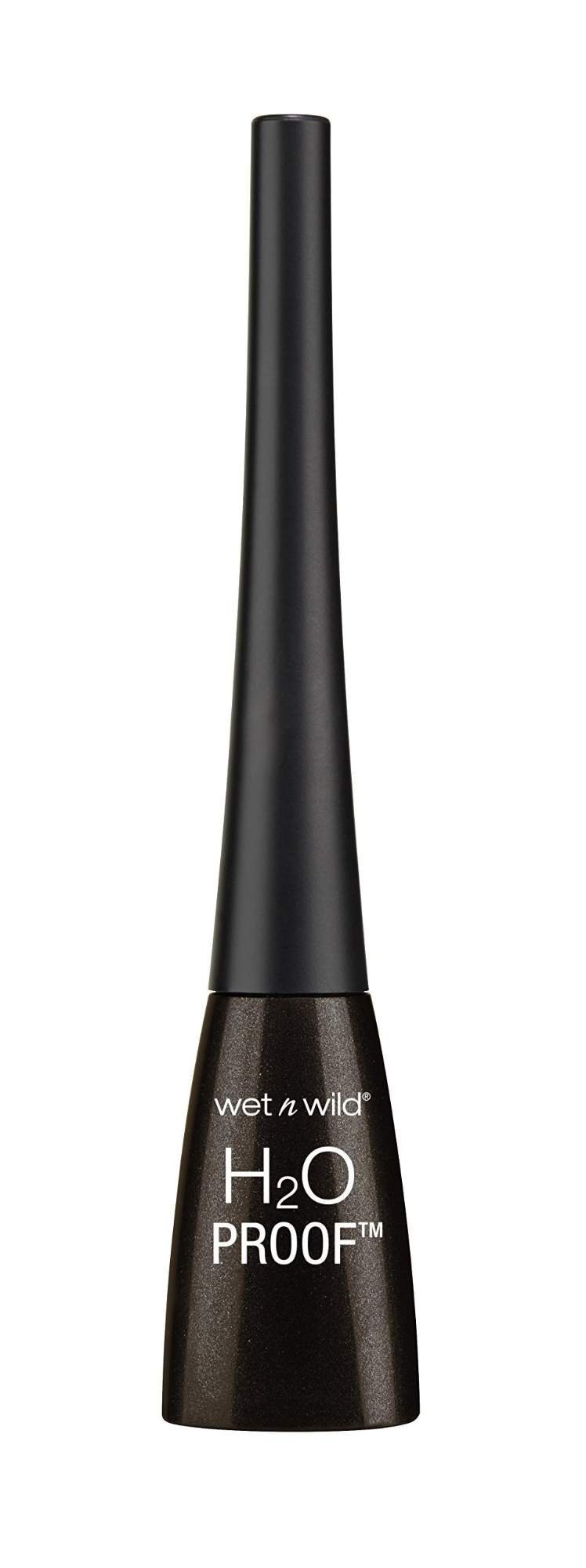 uk714kCzjO2L-1.jpg Wet n Wild H2O Proof Liquid Eyeliner, Dark Brown, 5ml - Fast UK Delivery - Image 1