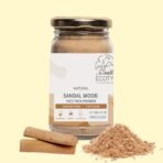 Ecotyl Pure Sandalwood Powder | Face Pack for Skin Brightening & Pore Cleansing | 100g - Fast UK Delivery