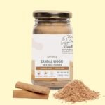 Ecotyl Pure Sandalwood Powder | Face Pack for Skin Brightening & Pore Cleansing | 100g - Fast UK Delivery
