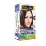 INDUS VALLEY Hypo Allergic Aqua Colour 100% Botanical Hair Colour Medium Brown-(30ml + 200g) - Fast UK Delivery