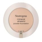 Neutrogena Mineral Sheers Compact Powder For All Skin Types Foundation, Lightweight & Oil-Free Mineral Foundation, Fragrance-Free, Soft Beige 50.34 Oz (Pack Of 2) - Fast UK Delivery