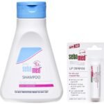 Sebamed Baby (Children) Shampoo, 150ml & SebaMed SPF 30 Lip Defense Stick, 4.8g - Fast UK Delivery