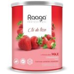 Raaga Professional Liposoluble Body Wax | Strawberry (Contains Imported Ingredient) | Dermatologically Tested, Colophony Free | For All Skin Types (800 ml) - Fast UK Delivery