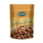 Happilo Premium Golden Barhi Dates 500 g | 100% Naturally Dried | No Preservatives | Fresh & Soft Dates with Natural Sweetness | Gluten Free | Non GMO | Gourmet | Super Jumbo Khajoor | Fat Free Snack - Fast UK Delivery