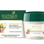 Biotique Ubtan & Collagen Ultra Light Gel Oil-Free Moisturizer for Hydrating, Brightening & Glowing Skin|Enhance Skin Complexion|For Men & Women-200ml - Fast UK Delivery