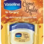 Vaseline Lip Therapy Lip Balm, Creme Brulee 0.25 Oz, 1 Count, Yellow - Fast UK Delivery