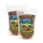 Thanjai Natural Palm Sugar|Palm Jaggery Powder 1000g (500g X 2 Pouch) 100% Pure Natural and Unrefined Traditional Method Made - Fast UK Delivery