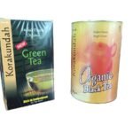 Korakundah Green Tea Dip Tea 50g | KORAKUNDAH Organic Black Tea in Canister 100 g | Pack of 2 | Total 150 g | India's Finest Chamraj Nilgiri Tea - Fast UK Delivery