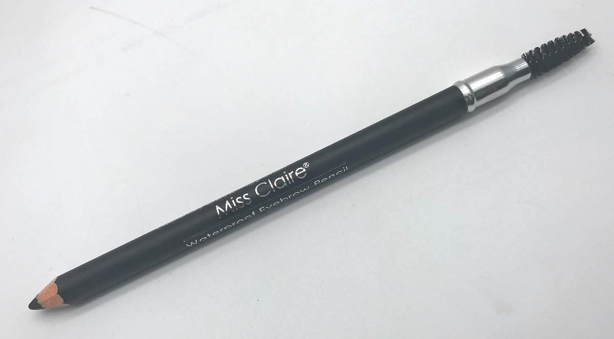 uk7179r6u7b7L-1-1.jpg Miss Claire Miss Claire Waterproof Eyebrow Pencil 02 (Mascara Brush), Dark Brown, 1.4 Grams, Dark Brown, - Fast UK Delivery - Image 1