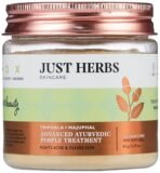 Just Herbs Advanced Ayurvedic Face Pack Prevents Pores Enlargement, Acne & Pimples, Suitable For All Skin Types - Fast UK Delivery