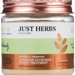 Just Herbs Advanced Ayurvedic Face Pack Prevents Pores Enlargement, Acne & Pimples, Suitable For All Skin Types - Fast UK Delivery