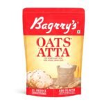 Bagrry's Oats Atta 1000gm Pouch | High in Protein & Fibre | Helps Manage Weight & Reduce Cholesterol | Non GMO | Healthy Oats Atta |100% Whole Grain Oats Atta - Fast UK Delivery