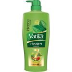 Dabur Vatika Health Shampoo - 640ml | With 7 natural ingredients | For Smooth, Shiny & Nourished Hair | Repairs Hair damage, Controls Frizz | For All Hair Types | Goodness of Henna & Amla - Fast UK Delivery